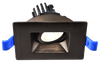 Lotus LED Lights LSG2-3018K-HO-ORB - 2 inch Square Regressed Gimbal LED - High Output - Oil Rubbed Bronze - 5.5 Watt - Dim to Warm - Bronze Trim