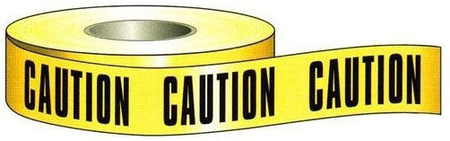 Morris Products 69006 Barricade 'Danger Do Not Enter' Tape 3" X 1000'