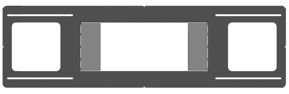 Lotus LED Lights RIP-M-23 Mounting Plate for Multi 2 and 3 models LLL-M2 & LLL-M3