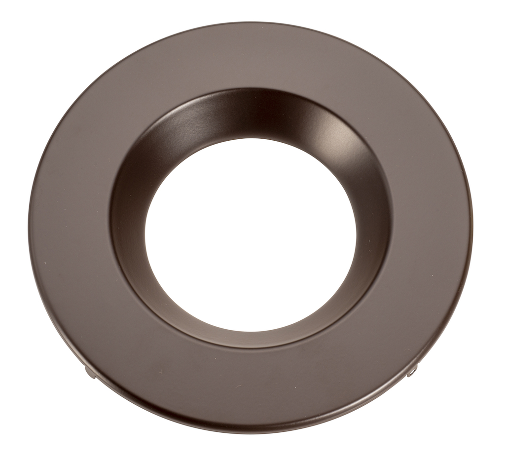 TOPAZ-RTL6-TRIM-BZ-S - 6″ LED Recessed Trim – Bronze Smooth Finish (24-Pack)