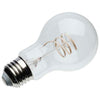 SATCO S10521 6W A19 Clear LED Light Bulb – 2700K Warm White