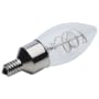 SATCO S10523 4W B11 Clear LED Filament Bulb 2700K