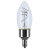 SATCO S10523 4W B11 Clear LED Filament Bulb 2700K