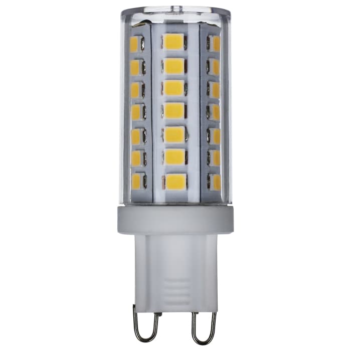 SATCO S11239 - 5W LED G9 Bulb – 5000K Daylight, Clear, Dimmable, 120V