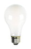 SATCO S11356 - 8W A19 LED Light Bulb – 2700K Soft White, 120V