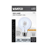 SATCO S11522 6W G25 Clear LED Globe Bulb – Coil Filament, 2700K Warm White, 120V