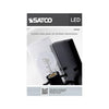 SATCO S11522 6W G25 Clear LED Globe Bulb – Coil Filament, 2700K Warm White, 120V