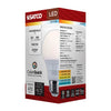SATCO S11770R1 6W A19 LED Bulb, 5-CCT Selectable, E26, Frost, 120V