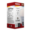 SATCO S11770R1 6W A19 LED Bulb, 5-CCT Selectable, E26, Frost, 120V
