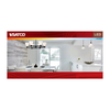 SATCO S11774R1 6W A19 LED Bulbs, 5-CCT Selectable, E26, Frost, 4-Pack