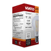 SATCO S12150 8W A19 LED Bulb 3000K E26 Dimmable