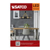 SATCO S12152 8W G25 LED Globe Bulb – 3000K Warm White, E26 Base