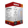 SATCO S12152 8W G25 LED Globe Bulb – 3000K Warm White, E26 Base