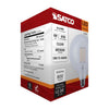 SATCO S12155 - 8W G40 LED Globe Bulb – 3000K Warm White, E26 Base, Dimmable