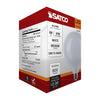 SATCO S12156 - 8W G40 LED Globe Bulb – 3000K Warm White, E26 Base, Dimmable