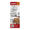SATCO S12157 4.5W B11 LED Bulb – 3000K Warm White, E12 Candelabra Base, Clear Glass