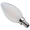 SATCO S12158 - 4.5W B11 LED Bulb – 3000K Warm White, E12 Base