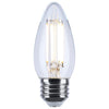 SATCO S12159 - 4.5W B11 LED Bulb – 3000K Warm White, E26 Base