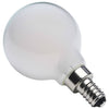 SATCO S12162 4.5W G16.5 LED Bulb – 3000K Warm White, E12 Base