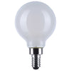 SATCO S12162 4.5W G16.5 LED Bulb – 3000K Warm White, E12 Base