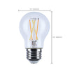 SATCO S12163 - 4.5W A15 LED Bulb 3000K E26 Dimmable