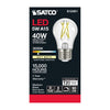 SATCO S12401 - 5W A15 Clear LED Light Bulb, E26 Base, 3000K, 120V
