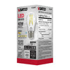 SATCO S12401 - 5W A15 Clear LED Light Bulb, E26 Base, 3000K, 120V