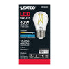 SATCO S12403 - 5W A15 Clear LED Bulb, E26 Base, 5000K, 120V