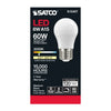SATCO S12407 - A15 LED Light Bulb – 8.2W, 3000K Warm White, E26, 120V