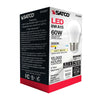 SATCO S12407 - A15 LED Light Bulb – 8.2W, 3000K Warm White, E26, 120V