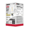 SATCO S12408 - 5W A19 Clear LED Bulb, E26 Base, 2700K, 120V