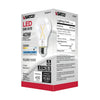 SATCO S12411 - 5W A19 Clear LED Bulb – E26 Base, 5000K, 120V