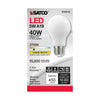 SATCO S12412 - 5W A19 LED Bulb, 2700K Soft White, E26, 120V
