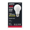 SATCO S12412 - 5W A19 LED Bulb, 2700K Soft White, E26, 120V