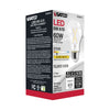 SATCO S12414 - 8W A19 Clear LED Light Bulb – E26 Base, 2700K Warm White, 120V