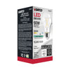 SATCO S12417 - 8W A19 LED Bulb – Clear, 4000K, E26, 120V