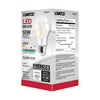 SATCO S12417 - 8W A19 LED Bulb – Clear, 4000K, E26, 120V