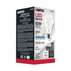 SATCO S12418 - 8W A19 Clear LED Light Bulb, E26 Base, 5000K, 120V