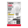 SATCO S12419 - 8.2W A19 LED Light Bulb E26 2700K Soft White 120V
