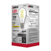SATCO S12422 - 10.5W A19 Clear LED Light Bulb, E26 Base, 2700K, 120V