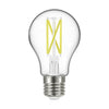 SATCO S12425 - 10.5W A19 Clear LED Bulb, E26 Base, 5000K, 120V