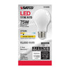 SATCO S12426 - 11W A19 LED Bulb – 2700K Soft White, E26 Base, 120V