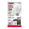 SATCO S12427 - 11W A19 LED Bulb – 3000K Soft White, E26 Base, 120V