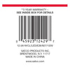 SATCO S12429 - 12.5W A19 Clear LED Bulb – E26 Base, 2700K, 120V