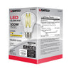 SATCO S12429 - 12.5W A19 Clear LED Bulb – E26 Base, 2700K, 120V