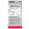 SATCO S12430 12.5W A19 Clear LED Bulb – E26 Base, 3000K, 120V