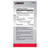 SATCO S12432 - 12.5W A19 Clear LED Bulb, 5000K, E26, 120V