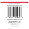 SATCO S12432 - 12.5W A19 Clear LED Bulb, 5000K, E26, 120V