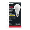 SATCO S12433 - 13.5W A19 LED Bulb – 2700K Soft White, E26, 120V