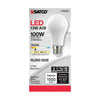 SATCO S12434 - 13.5W A19 LED Bulb – 3000K Soft White, E26 Base